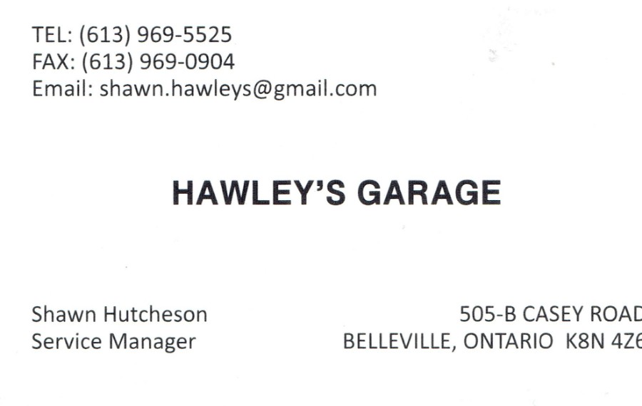 Hawley's Garage