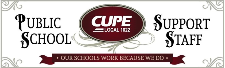 CUPE Local 1022 - Public School Staff