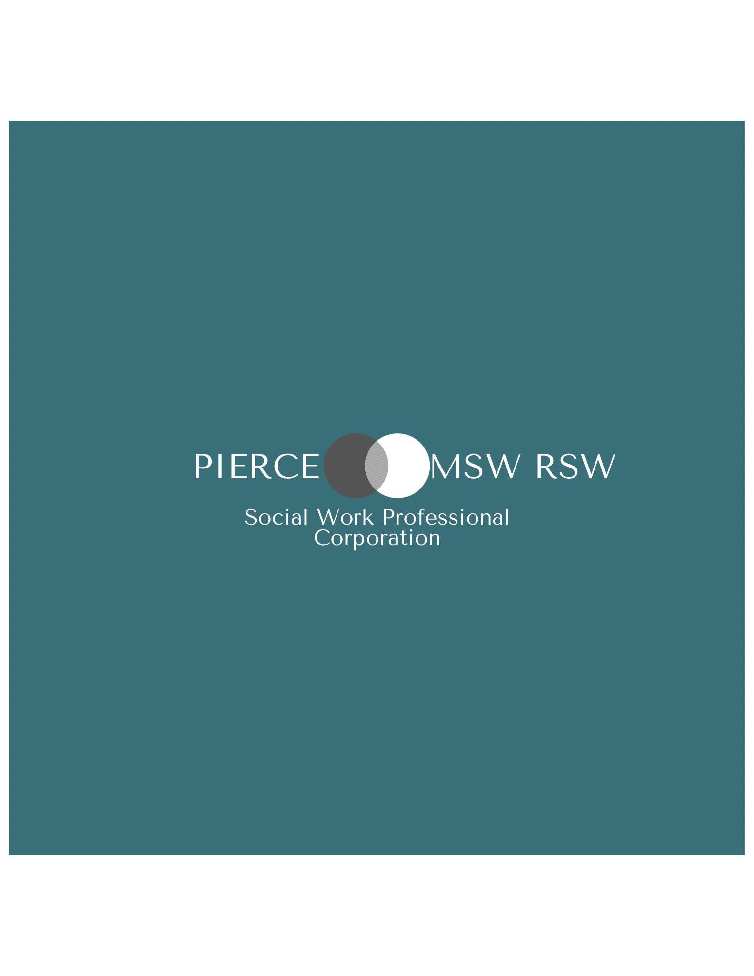 Pierce MSW RSW Social Work Professional Corp
