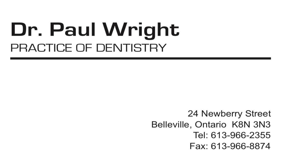 Dr. Paul Wright