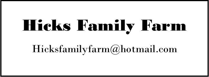 Hicks Family Farm