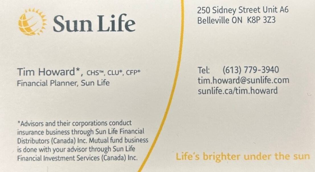 Tim Howard - Sun Life